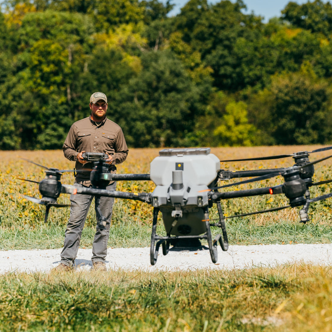 Revolutionizing Farming Practices: Harnessing the Power of Seed Planting Drones and AG-Gear's Haybaler Shirt
