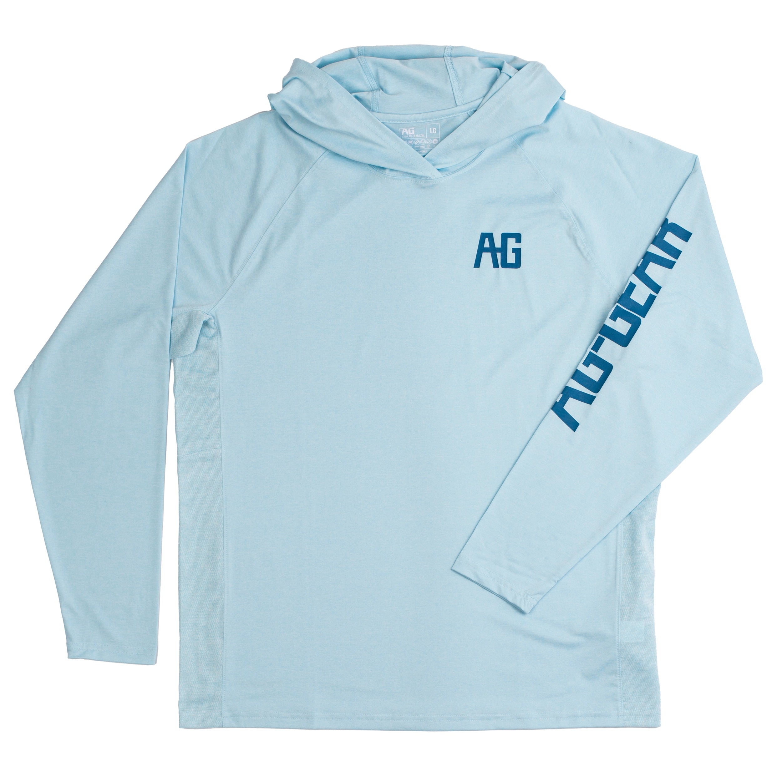Performance Farm Shirt, Hoodie, Sun Protection, UPF50, Farm Pro, AG Hi Vis Yellow / LG