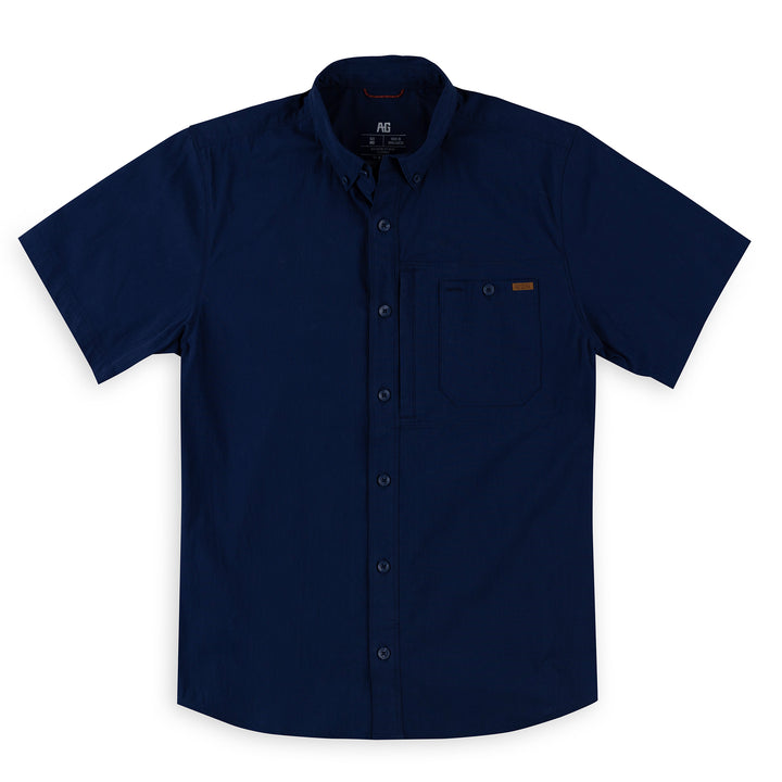 harvester cotton farm shirt ranch shirt work shirt navy