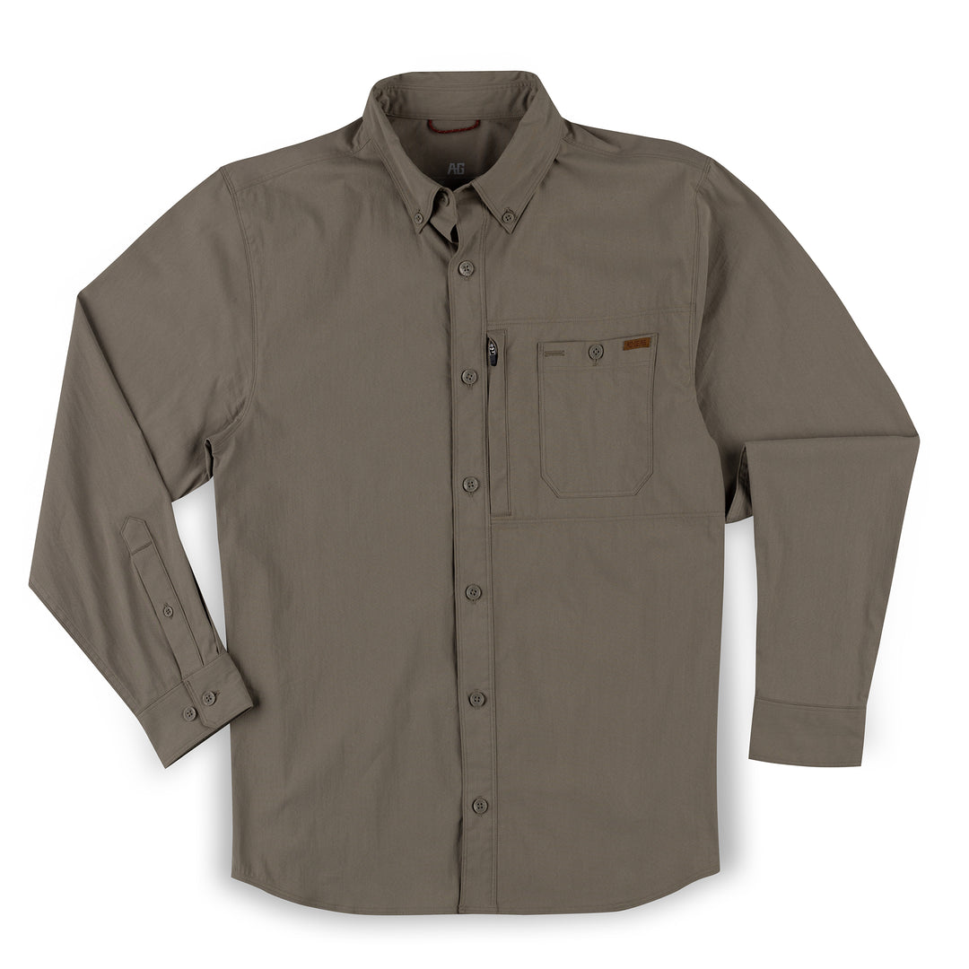 harvester cotton farm shirt ranch shirt work shirt khaki