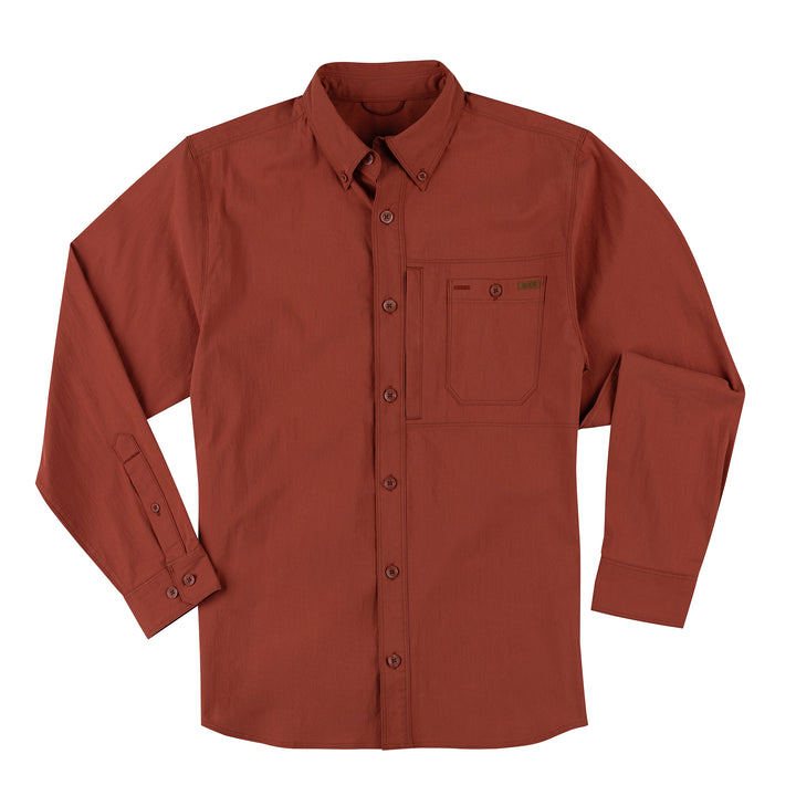 harvester cotton farm shirt ranch shirt work shirt brick