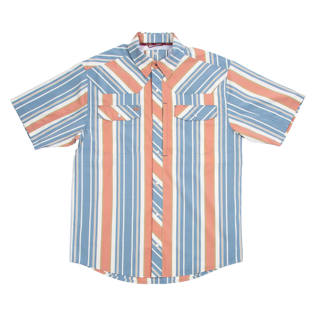 Stockyard Short Sleeve - Mirror Stripe Brick