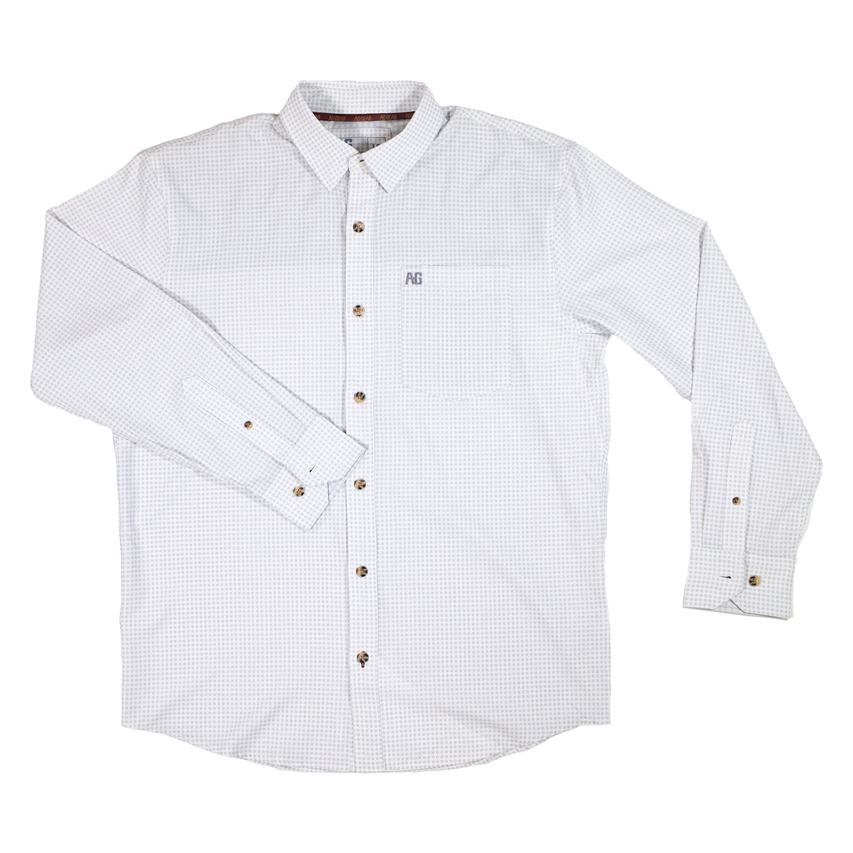 Classic Legend Long Sleeve - White Mini Ice