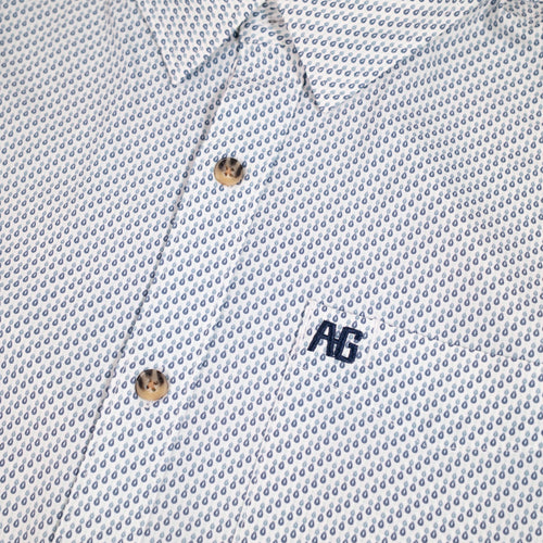 Classic Legend Long Sleeve - White Rain Drop