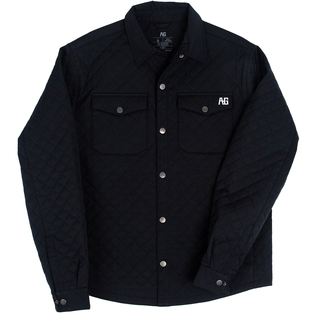 silo jacket quilted windproof farm jacket ranch jacket classic style black