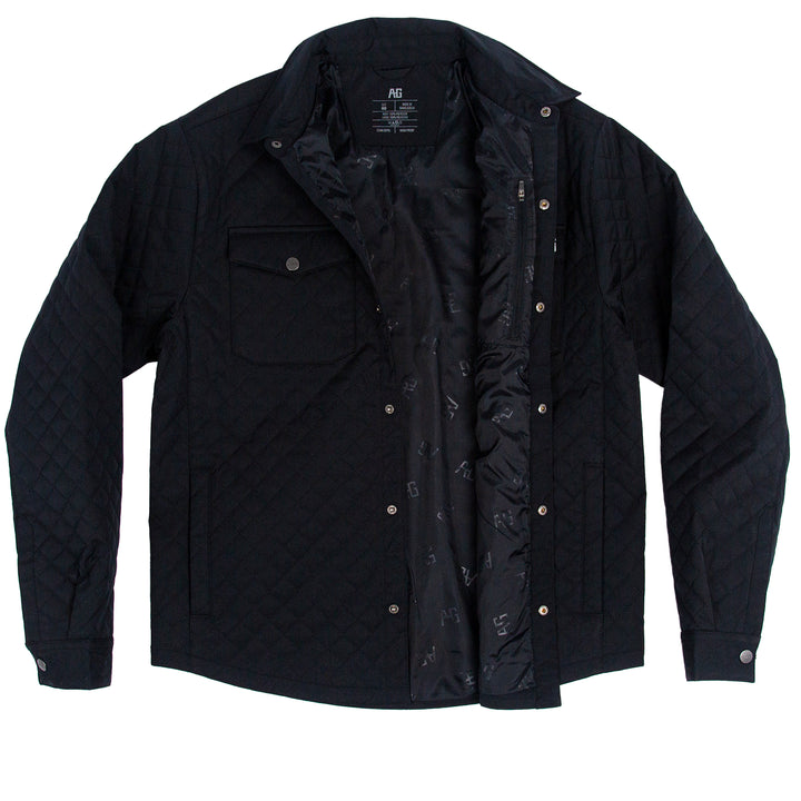 silo jacket quilted windproof farm jacket ranch jacket classic style black