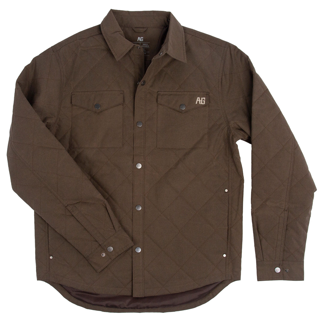 waxed cotton field jacket farm jacket ranch jacket in brown