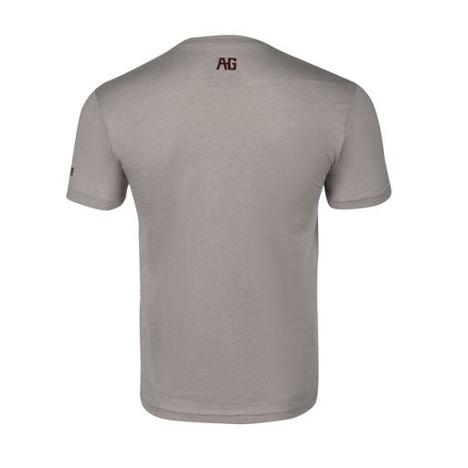 AG graphic on grey teeshirt farm shirt