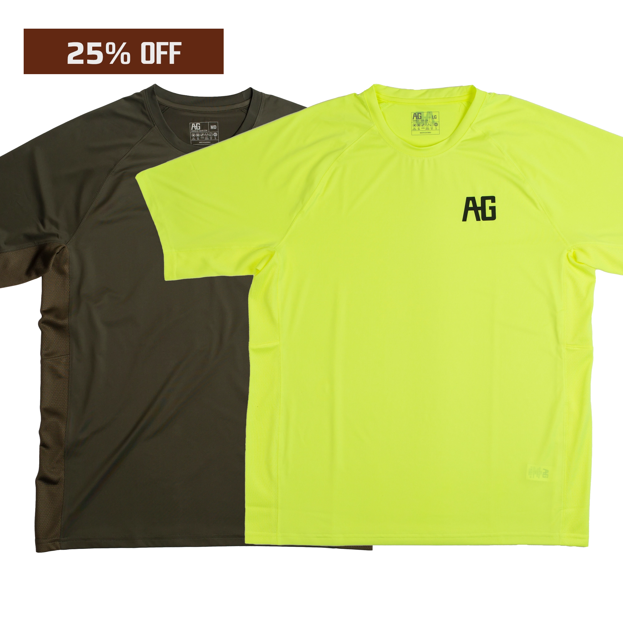 Farm Pro Long Sleeve 2 for $60 - Moss, HighVis Yellow