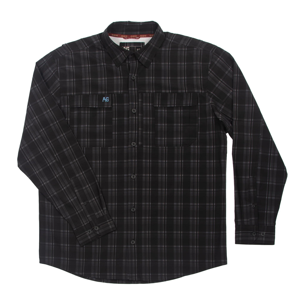 Haybaler Long Sleeve - Midnight Plaid