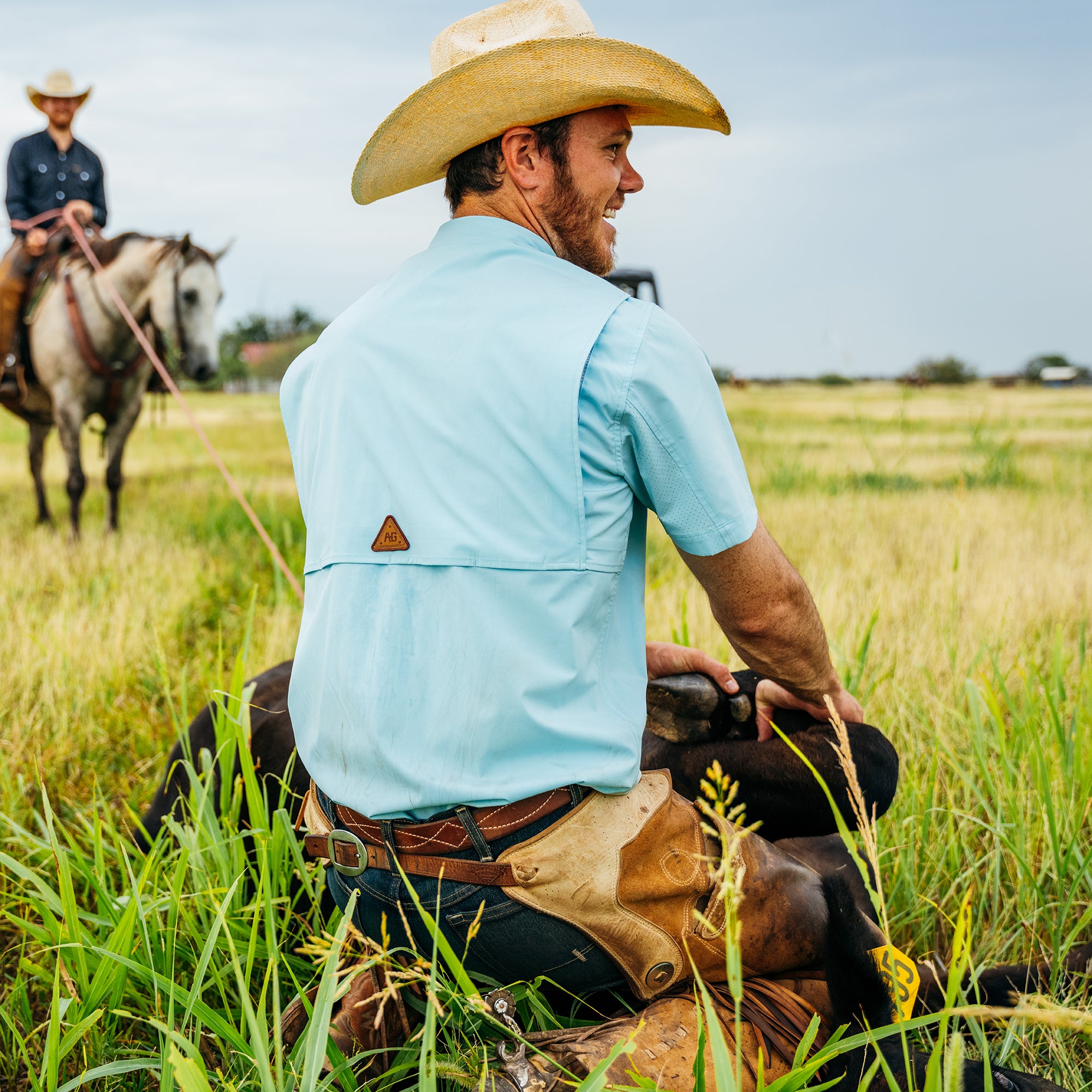 farming ranching AG farm shirt ranch shirt sun shirt UPF30 haybaler farmer rancher