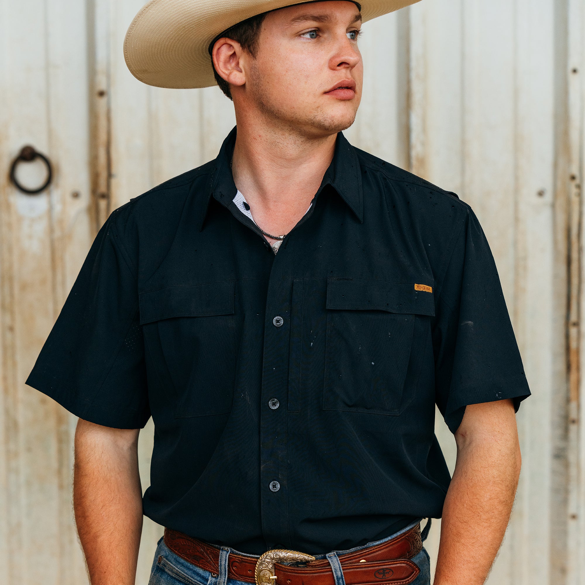 farming ranching AG farm shirt ranch shirt sun shirt UPF30 haybaler farmer rancher