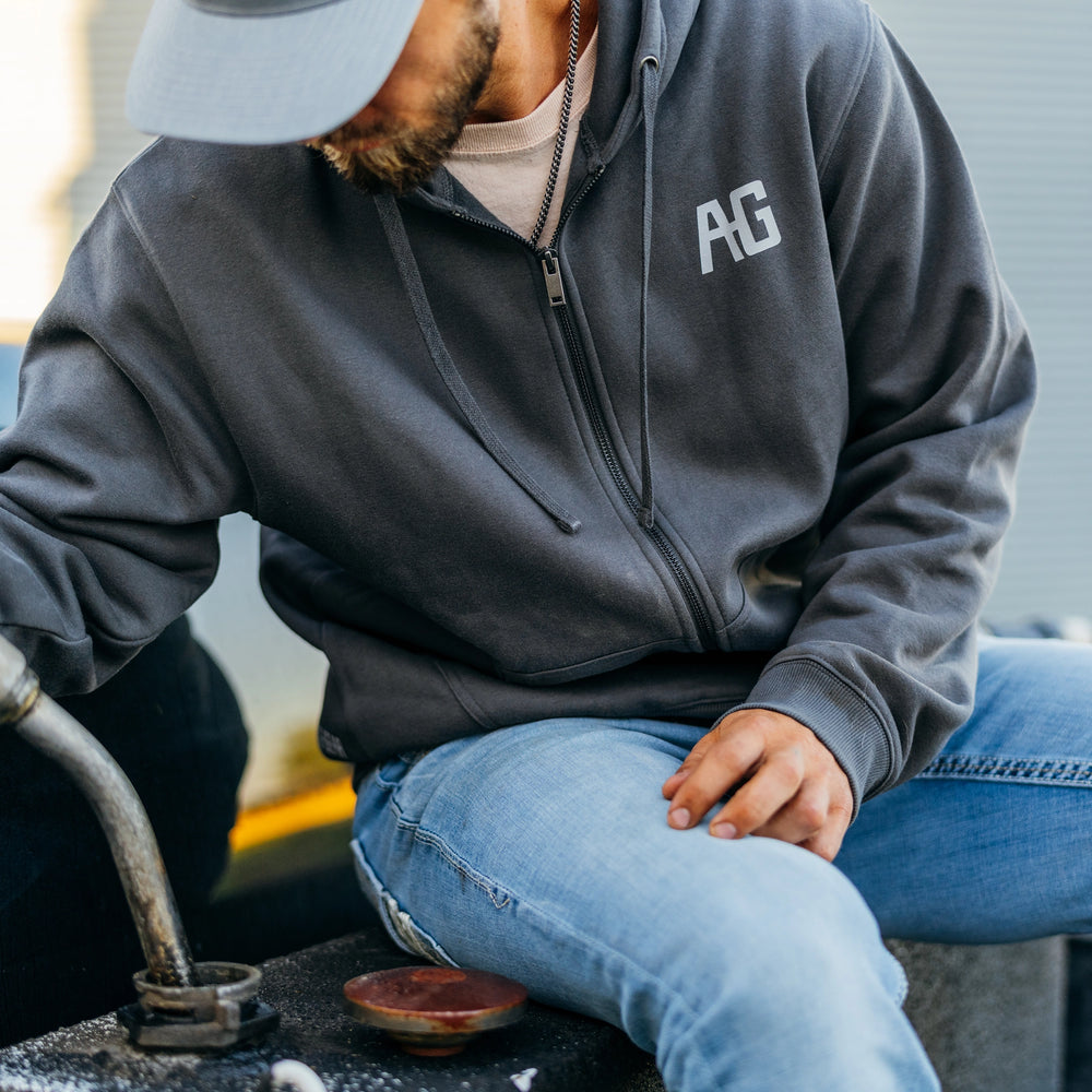 AG HeavyWeight Full Zip Hoodie