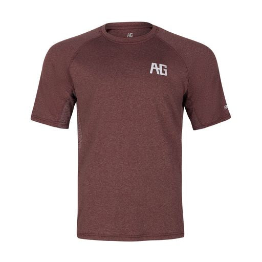 Farm Pro Performance SS Maroon Hthr / S