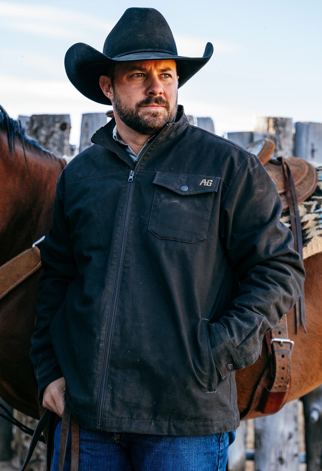 winston jacket cowboy horse ranch jacket