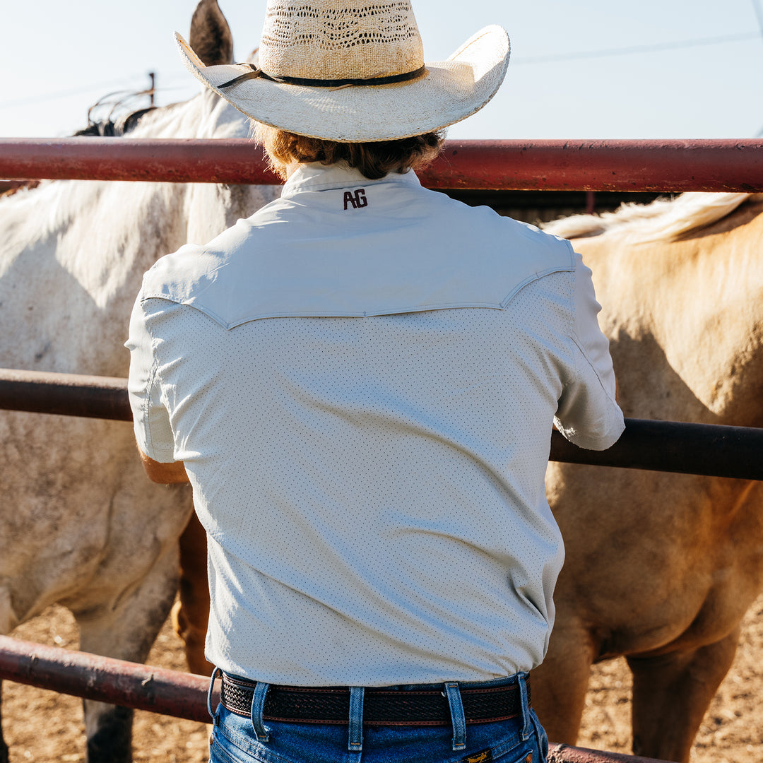 stockyard farm shirt ranch shirt horse cowboy work shirt