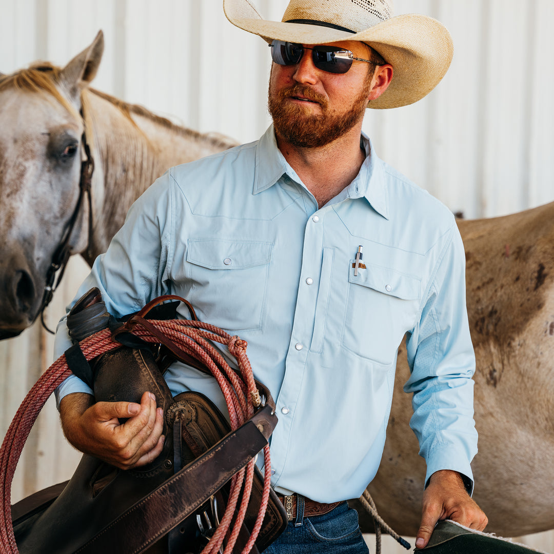 stockyard farm shirt ranch shirt horse cowboy work shirt