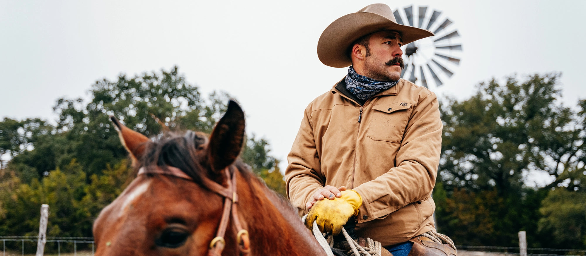 winston jacket farm jacket ranch jacket on horse cowboy ranch