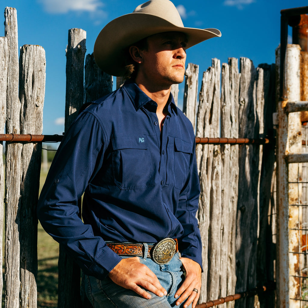 Haybaler Long Sleeve - Navy