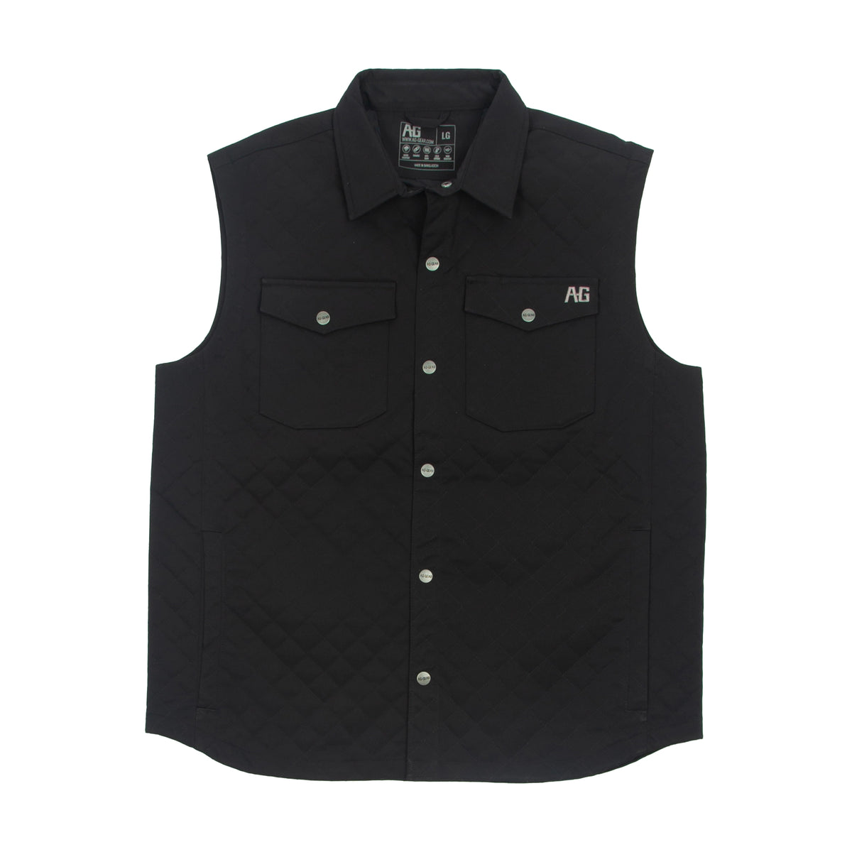 Full Zip Work Vest, Warm Farm Vest, Durable Ranch Vest, Tough and