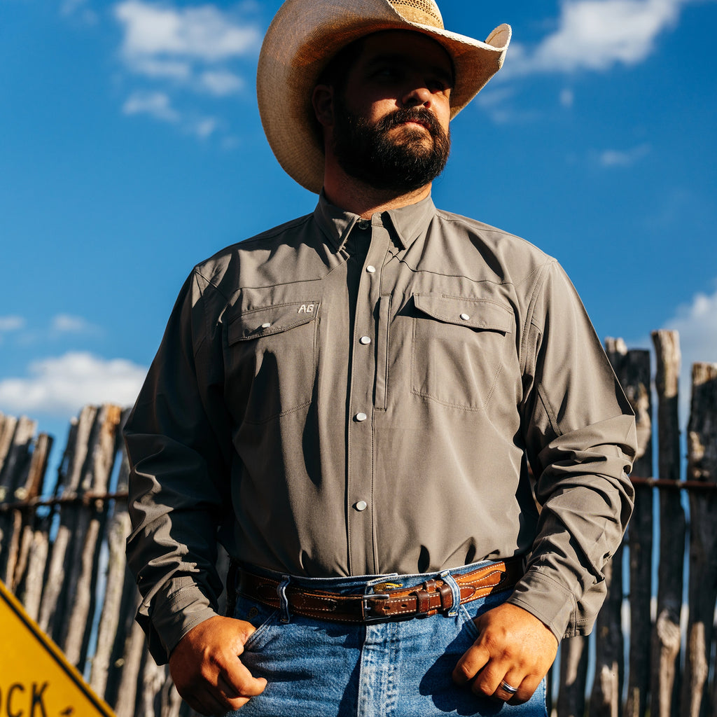 Stockyard Long Sleeve - Moss