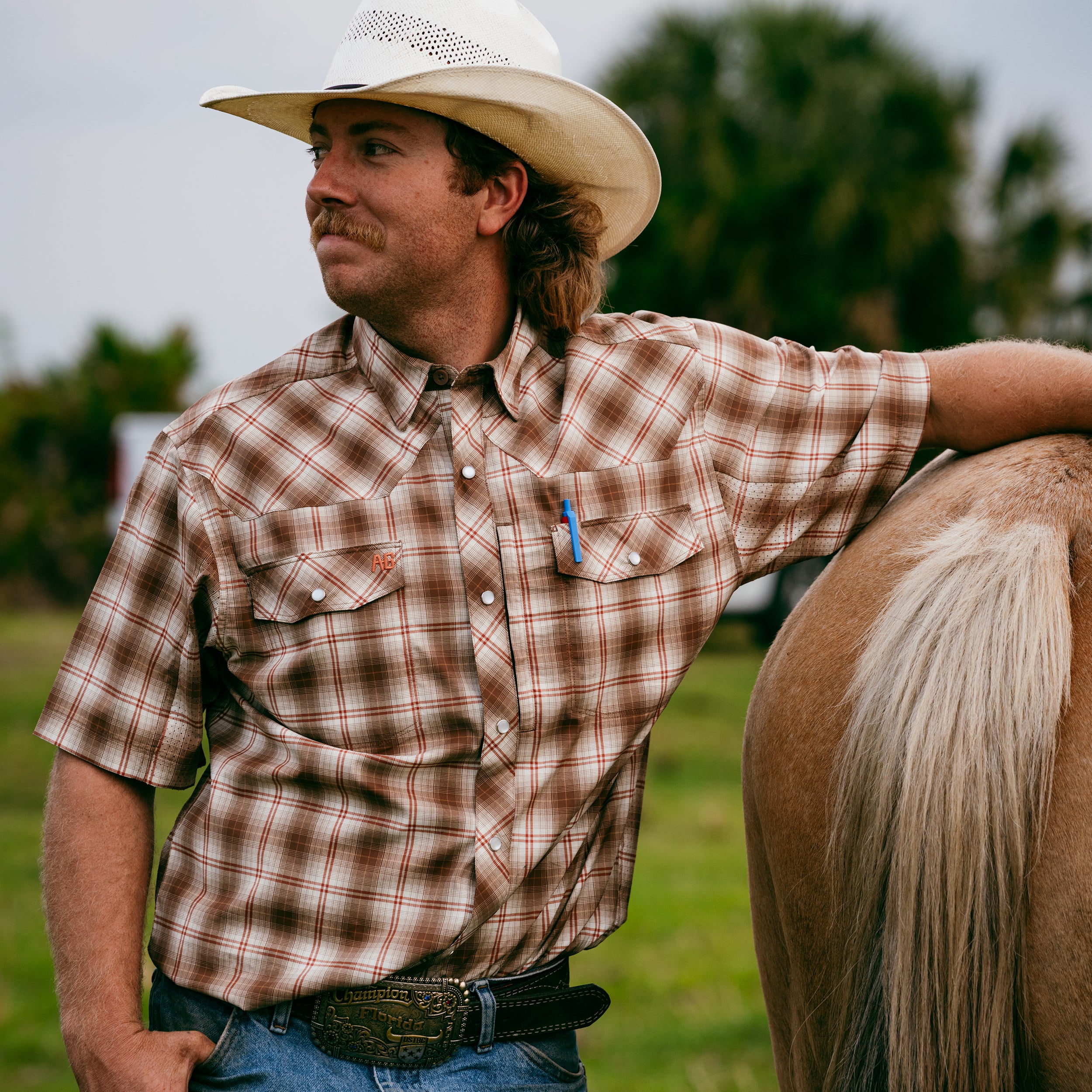 Stockyard Short Sleeve - Mud Tilled Plaid