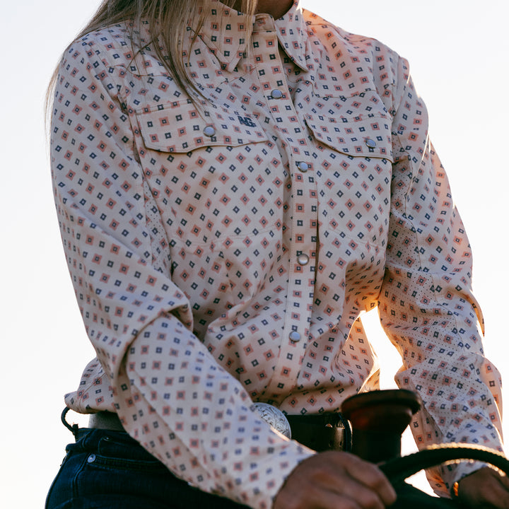 WOMENS STOCKYARD LS