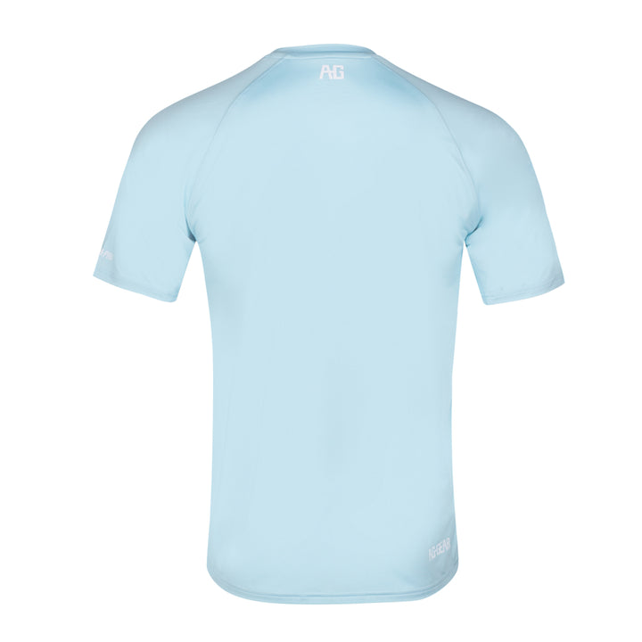 farmpro short sleeve farm shirt sun shirt ranch shirt UPF30 light blue