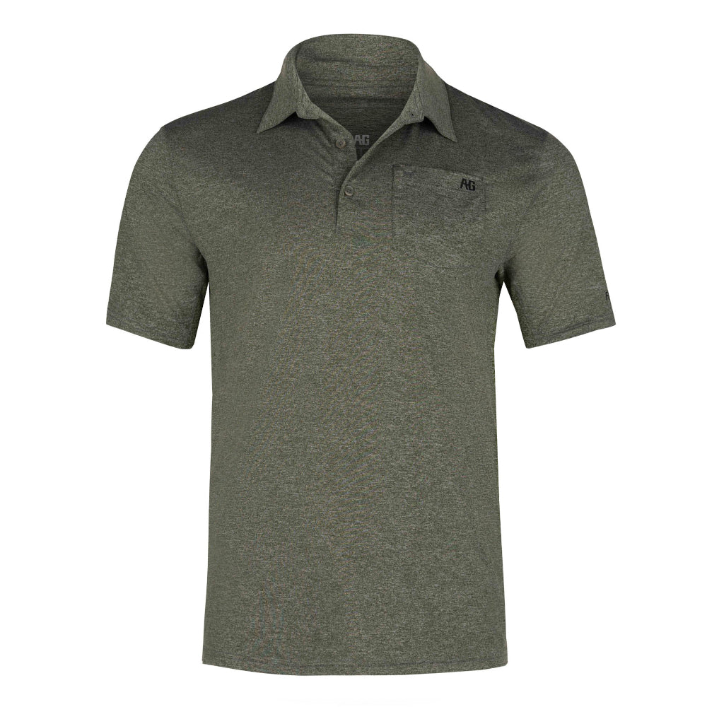 farmpro polo farm shirt sun shirt ranch shirt UPF30 green